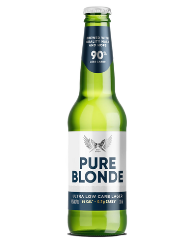 Pure Blonde Low Carb Bottles 330ml