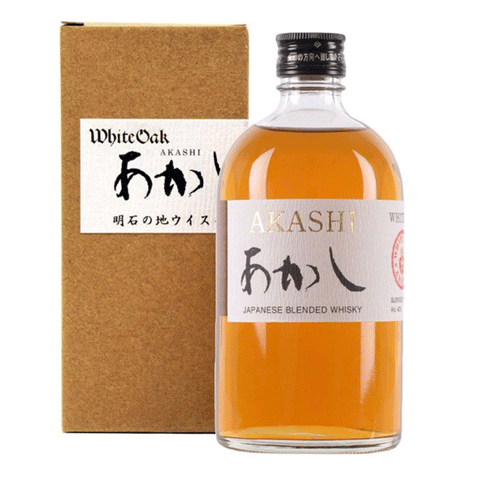 Akashi White Oak is a blended Japanese whisky.