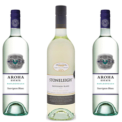 Marlborough Sauvignon Blanc Pack 1 x Stoneleigh + 2 x Aroha