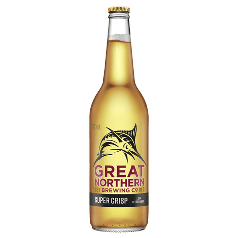 Great Northern Super Crisp Lager Bottles 700ml