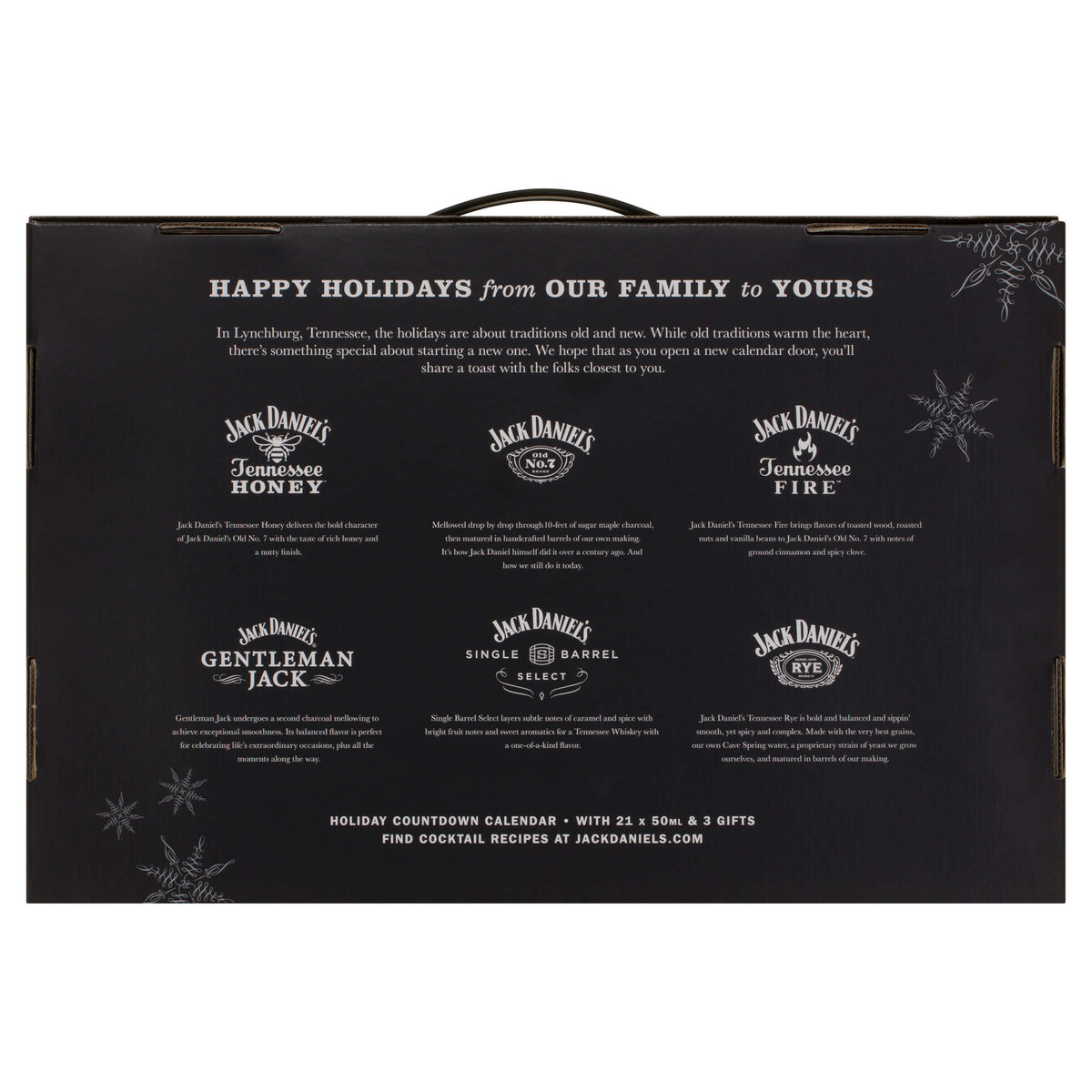 Jack Daniels Holiday Countdown Calendar Mr Liquor