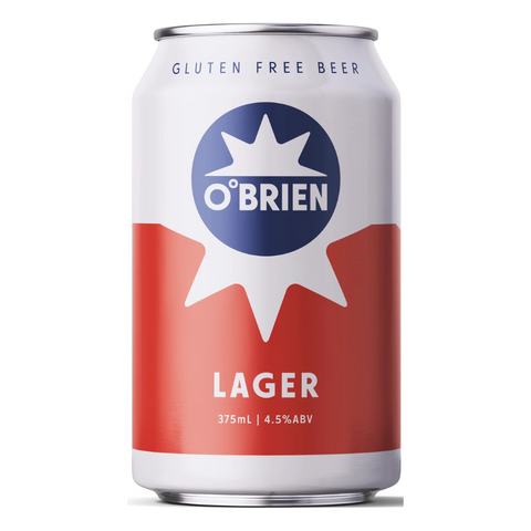O'Brien Lager Gluten Free 375ml