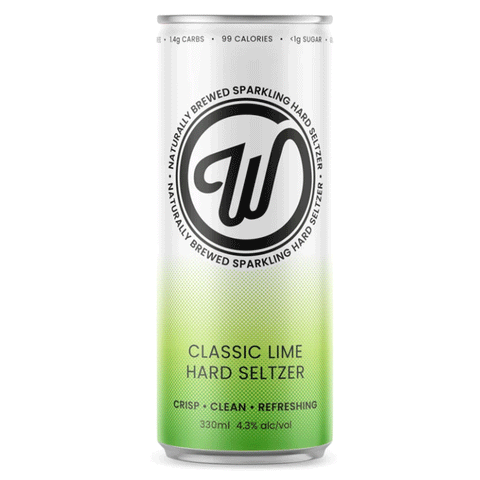 W Seltzer Classic Lime